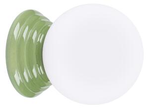 Sollux SL.1894 - Aplica de perete pentru baie ZORI, 1xG9/8W/230V, IP44, verde
