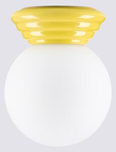 Sollux SL.1892 - Aplica de perete pentru baie ZORI, 1xG9/8W/230V, IP44, galbenă
