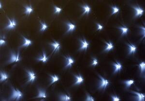 Plasă luminoasă cu LED-uri de Crăciun - 1,5x1,5 m, 100 de di