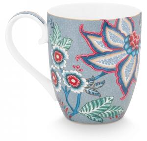 Cană porțelan, Pip Studio, XL 450ml, colecția Flower Festival