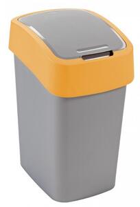 Coș de gunoi FLIPBIN 25l - galben CURVER