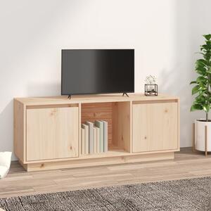 Comodă TV, 110,5x35x44 cm, lemn masiv de pin