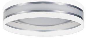 Plafonieră LED CORAL 1xLED/24W/230V albă/argintie
