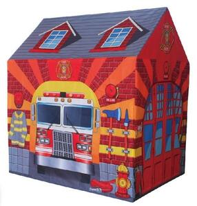 Cort de joacă pentru copii, stație de pompieri