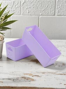 Sinsay - Coș pentru depozitare 2 pack - roz-pastel