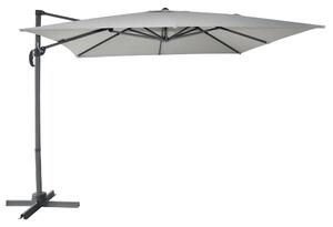Umbrelă de grădină Cantilever, gri, 270 cm