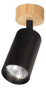 Brilagi - Spot SELE 1xGU10/30W/230V, negru/decor stejar