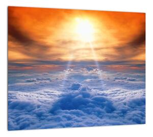Tablou modern - soarele deasupra norilor (Tablou)