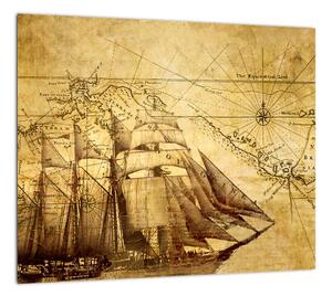 Tablou - navă cu vele (Tablou)