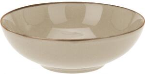 Farfurie de gresie ceramică Glaze, diametrul 24,5 cm, bej