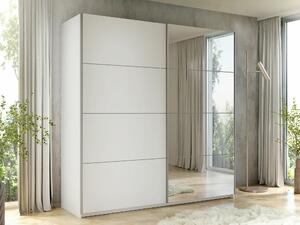 Dulap Comfivo 363Alb, 210x200x60cm, Uși dulap: Glisante
