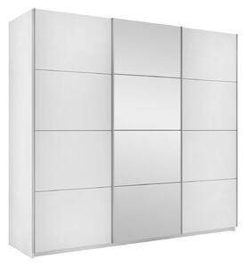 Dulap Comfivo Granium III, Alb, 210x250x60cm, 221 kg, Uși dulap: Glisante, Numărul de rafturi: 9, Numărul de rafturi: 9
