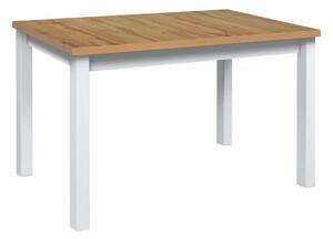 Masa extensibila MAX 5, stejar wotan/alb, PAL/lemn de fag, 120/150x80x