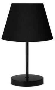 Veioza AYD-3156, negru, material textil/metal, 22x36 cm