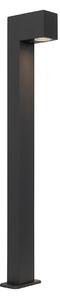 Lampă industrială de exterior, cu stativ, gri închis, 80 cm, IP44 - Baleno