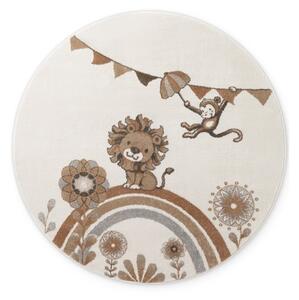 Covor pentru copii crem ø160 cm Roar like a Lion – Villeroy&Boch
