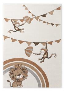 Covor pentru copii crem 120x170 cm Roar like a Lion Rainbow Party – Villeroy&Boch