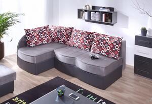 Colțar extensibil FIGARO, 86x202x145, Alcala 22/Soft 20, tkanina NR1, colţ stânga