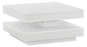 Masuta cafea MANDY, alb, 70x70x34 cm