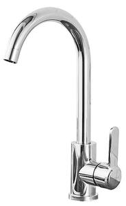 Baterie bucatarie, monocomanda, cartus ceramic, inox H2O Harmony32