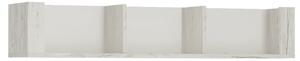 Raft ANGEL TIP 61, alb craft, PAL melaminat, 118x25x22 cm