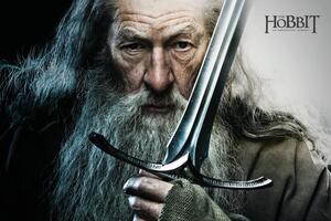 Poster de artă Hobbit - Gandalf