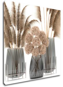 Impresi Tablou Dry flowers ilustration - 20 x 20 cm