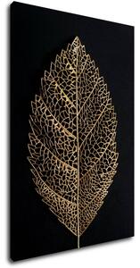 Impresi Tablou Golden leaf - 60 x 40 cm