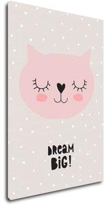 Impresi Obraz Kitty Dream Big - 20 x 30 cm