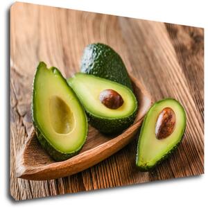 Impresi Tablou Avocados on wood - 60 x 40 cm