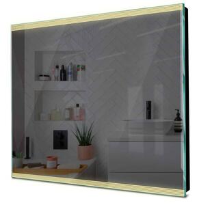 Oglinda LED patrata cu lumina LED calda Gama Edge Model 8 fara butoane