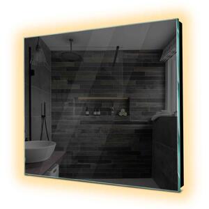 Oglinda LED patrata cu lumina LED calda Gama Ambient Model 1 fara buto
