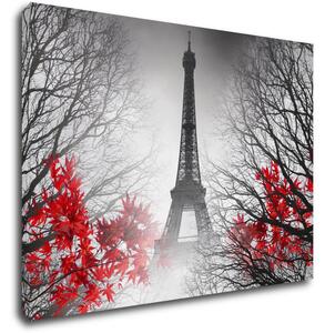 Impresi Tablou Eiffel tower red details - 70 x 50 cm