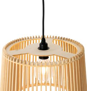 Lampă suspendată pentru exterior din lemn IP44 - Jayla