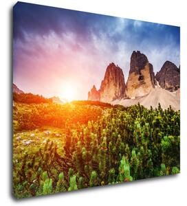 Impresi Tablou Mountain and forest - 90 x 70 cm