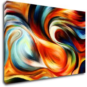 Impresi Tablou Colorful fluid - 60 x 40 cm