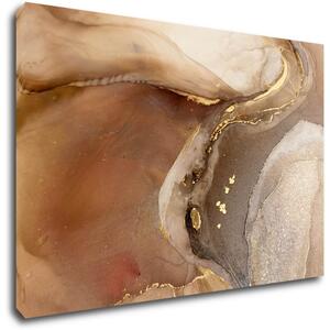 Impresi Tablou Golden Beige Fluid - 60 x 40 cm