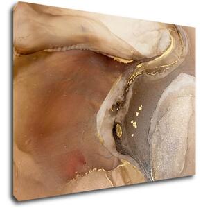 Impresi Tablou Golden Beige Fluid - 70 x 50 cm
