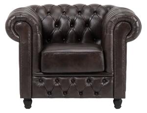 Fotoliu din piele Chesterfield Fleming
