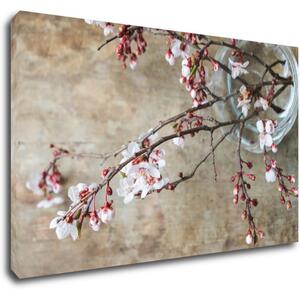 Impresi Tablou Pink blossom - 50 x 30 cm