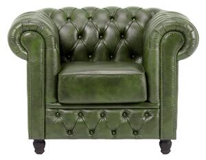 Fotoliu din piele Chesterfield Fleming