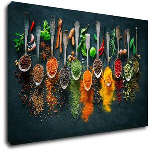 Impresi Tablou Teaspoons and spice - 60 x 40 cm