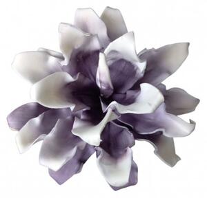 Floare decorativa Echeveria , lila -alb L80cm,foam