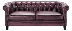 Canapea Chesterfield Miko din piele 160 cm