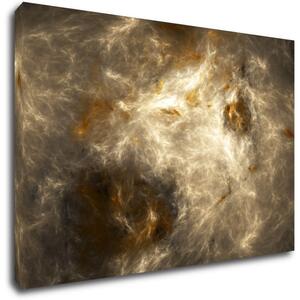 Impresi Tablou Beige gold abstract - 90 x 60 cm