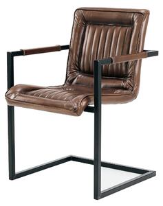 Scaun din piele Nomad Borderstripe