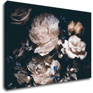 Impresi Tablou Peonies and flowers - 60 x 40 cm