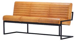 Bancă din piele Nomad Ribbed Comfort 160 cm