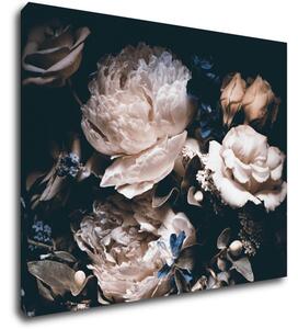 Impresi Tablou Peonies and flowers - 90 x 70 cm