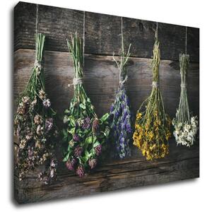 Impresi Tablou Dry flowers - 70 x 50 cm